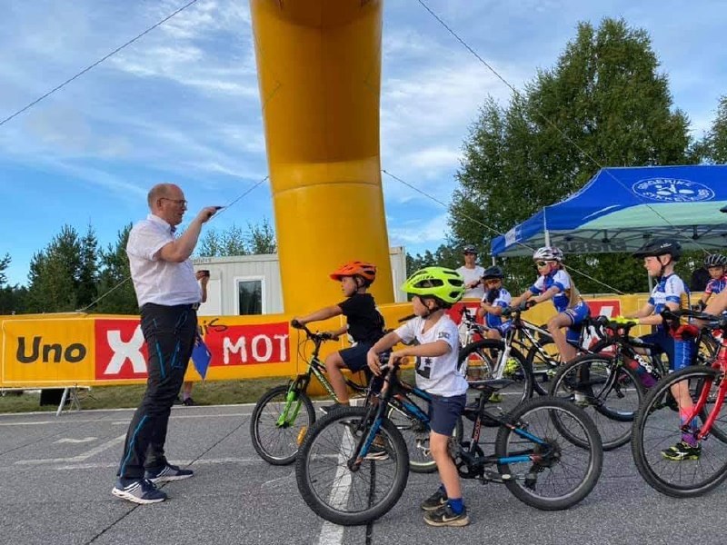 Start og mål ved Gokartbanen